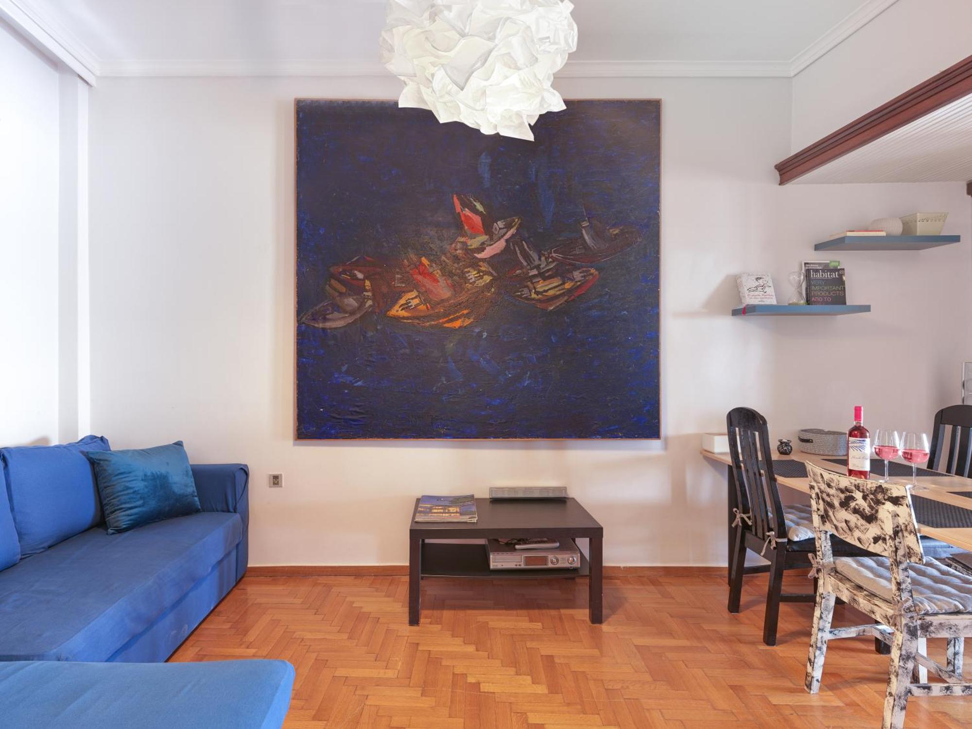 Central Pagrati Apartment With Park View Balcony - Opp Pangrati Grove Athén Kültér fotó